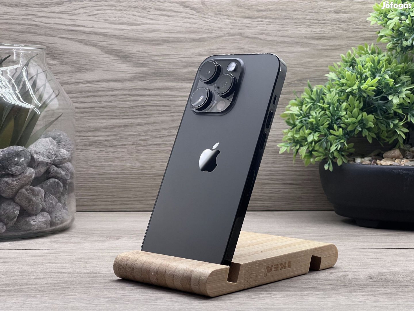iPhone 14 Pro Space Black 128GB 2 ÉV Garanciával Számlával Aksi 100%