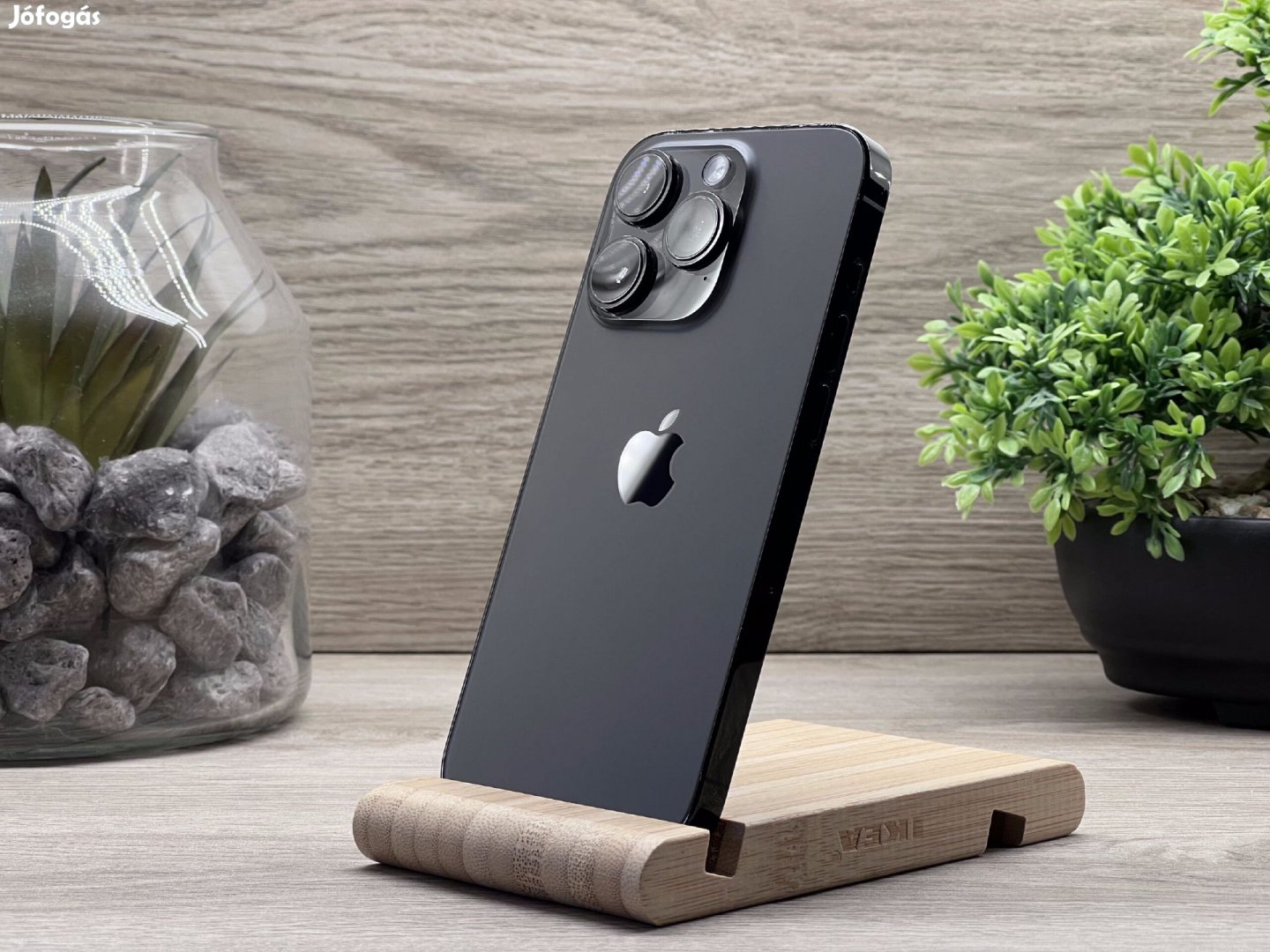 iPhone 14 Pro Space Black 128GB 2 ÉV Garanciával Számlával Aksi 100%