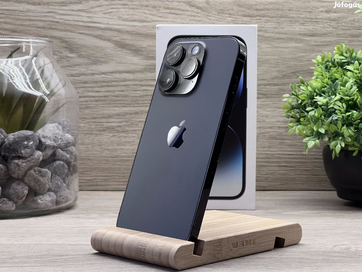 iPhone 14 Pro Space Black 128GB 2 ÉV Garanciával Számlával Aksi 90%