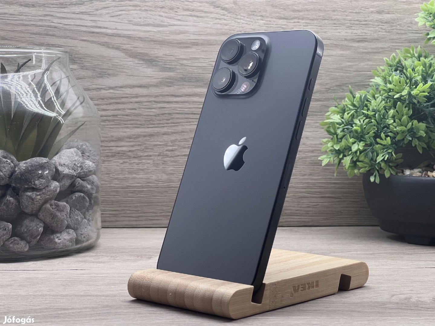 iPhone 16 Pro Max Black Titanium 256GB 2 ÉV Garanciával Számlával
