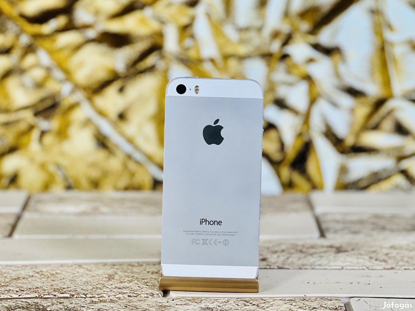 iPhone 5S 16 GB Silver szép állapotú - 12 HÓ GARANCIA