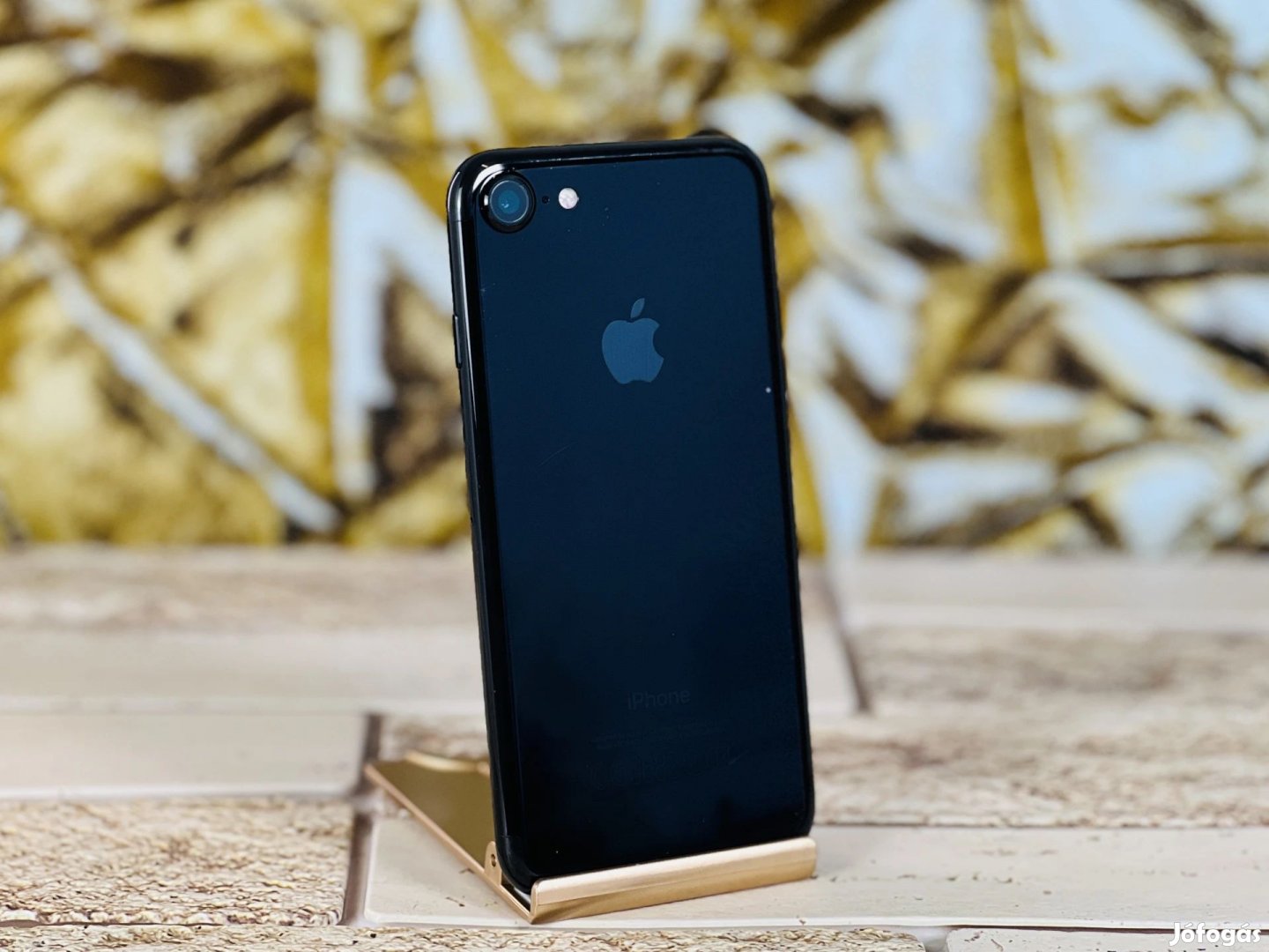 iPhone 7 256 GB Jet  Black szép állapotú - 12 HÓ GARANCIA