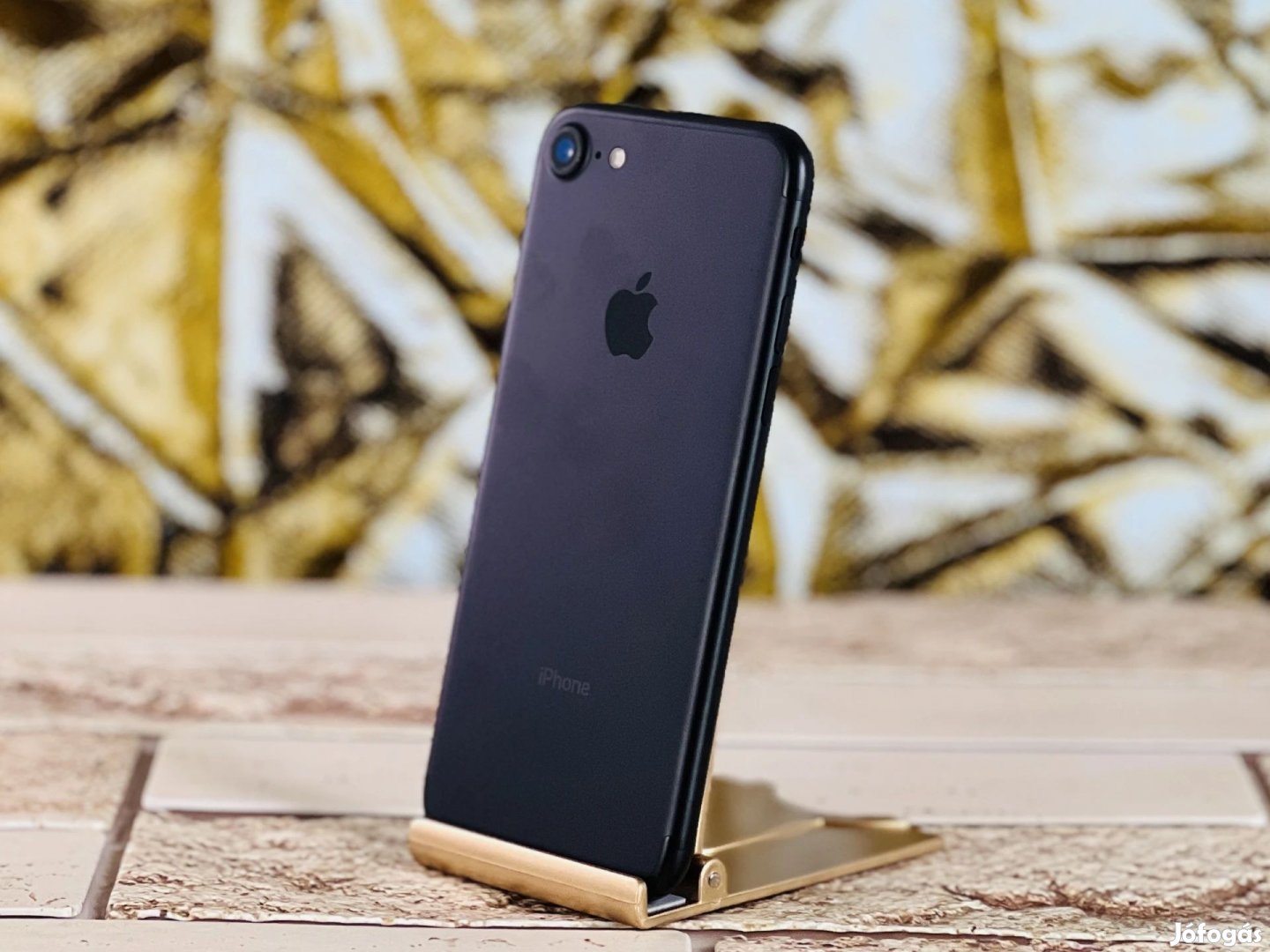 iPhone 7 32 GB Black 100% akku, szép állapotú - 12 HÓ GARANCIA