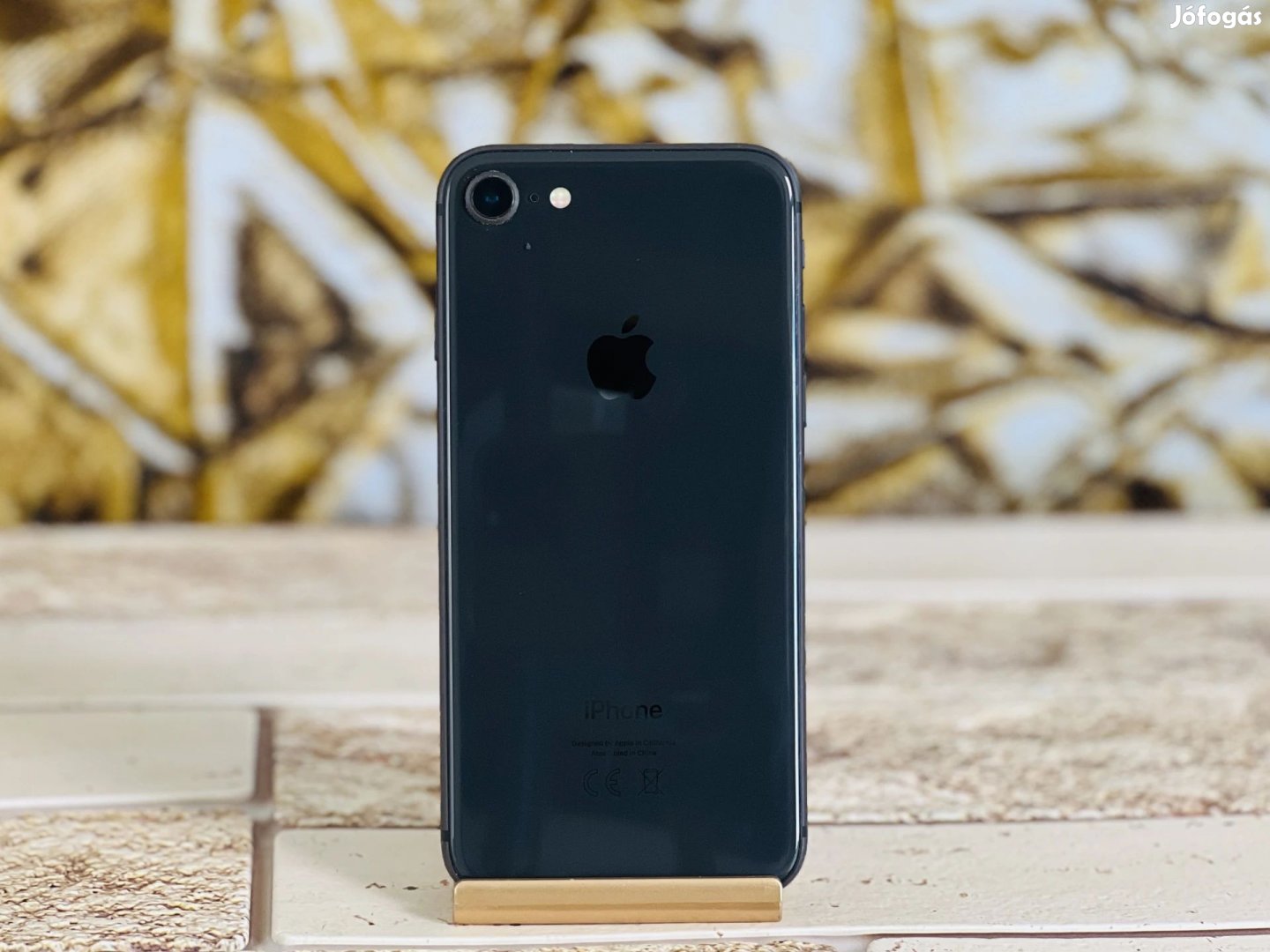 iPhone 8 256 GB Black 100% akku, szép állapotú - 12 HÓ GARANCIA