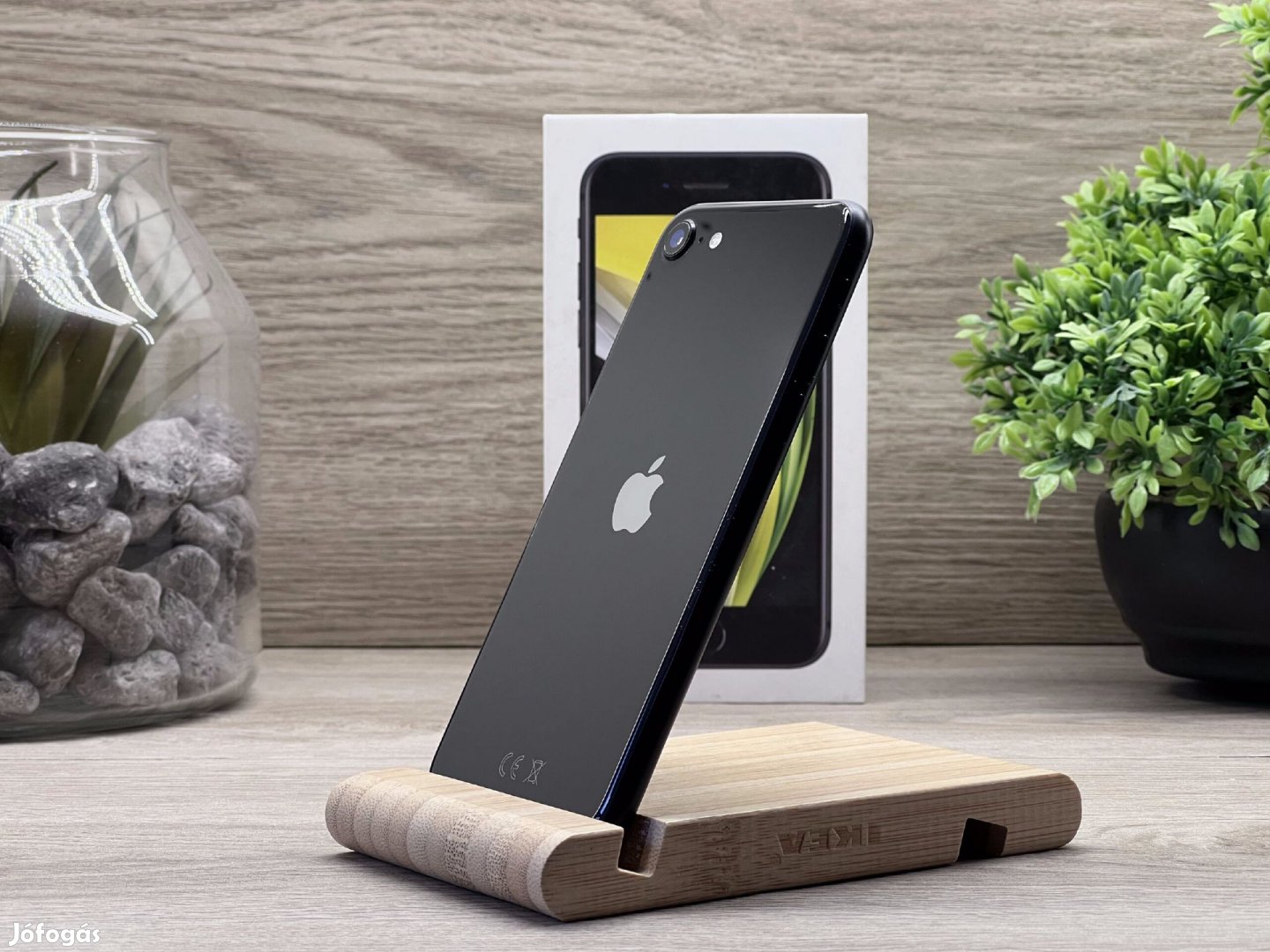 iPhone SE2020 Black 64GB 2 ÉV Garanciával Számlával
