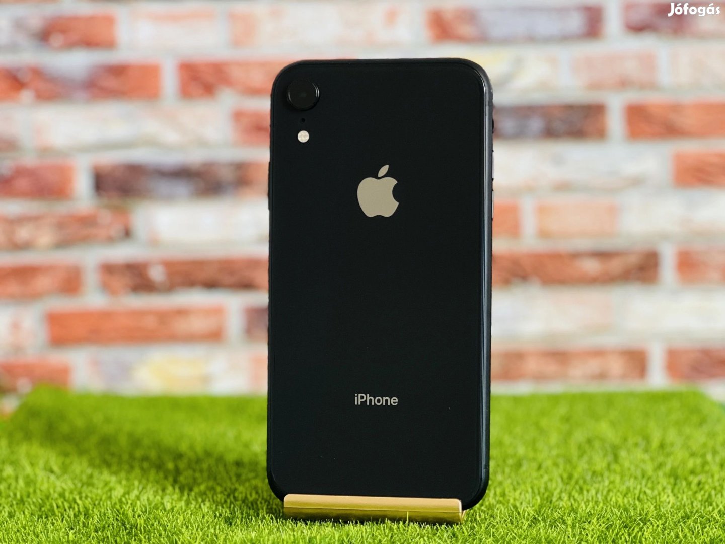 iPhone XR 64 GB Black 100% akku, szép állapotú - 12 HÓ GARANCIA