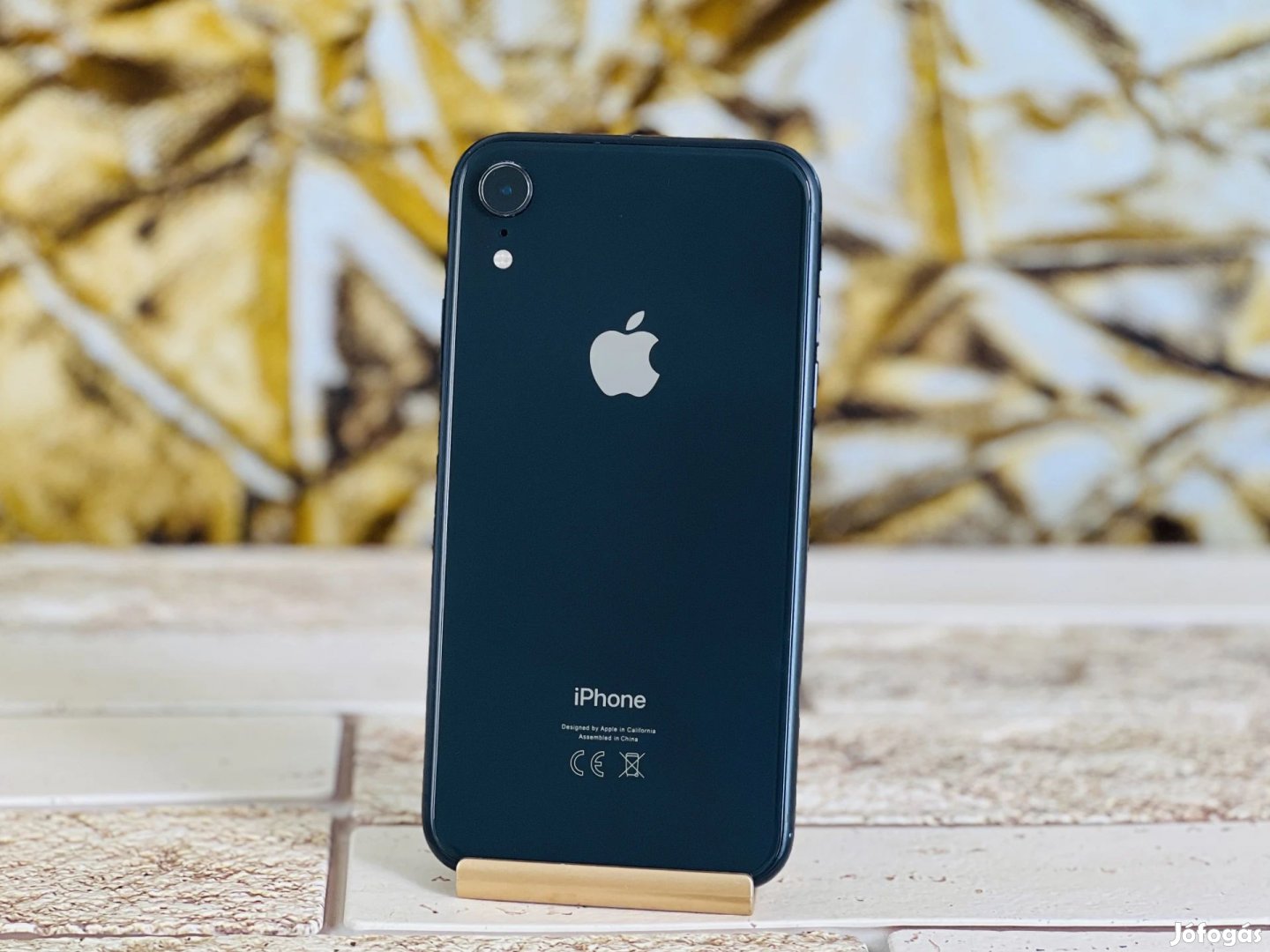 iPhone XR 64 GB Black szép állapotú - 12 HÓ GARANCIA