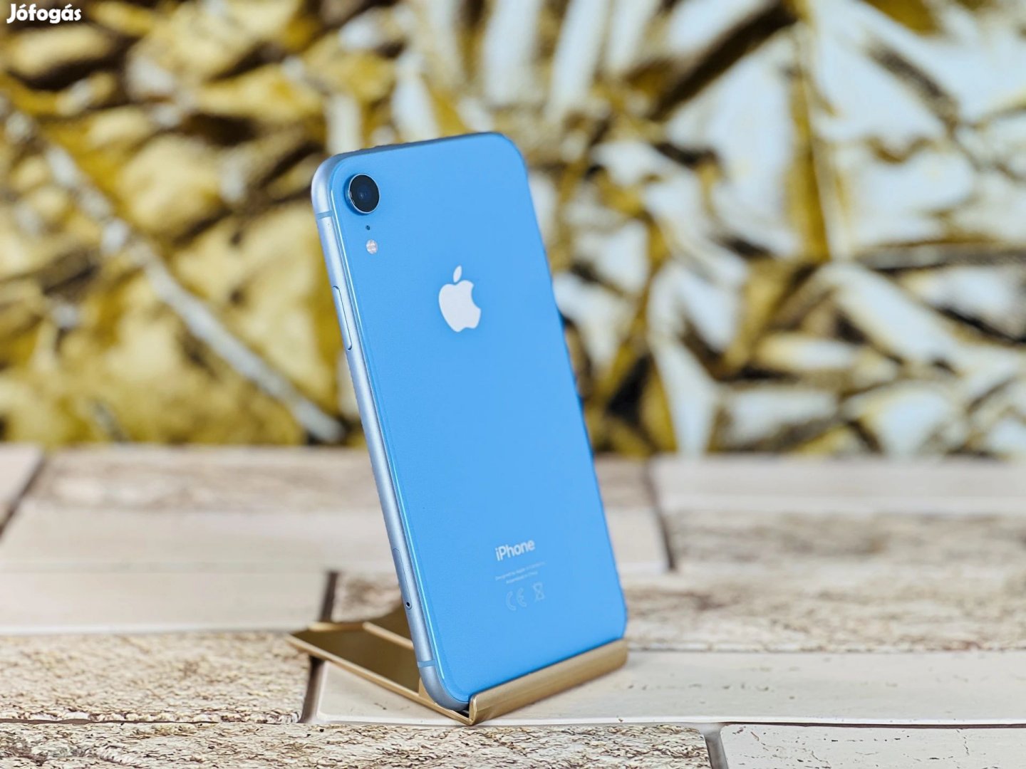 iPhone XR 64 GB Blue szép állapotú - 12 HÓ GARANCIA