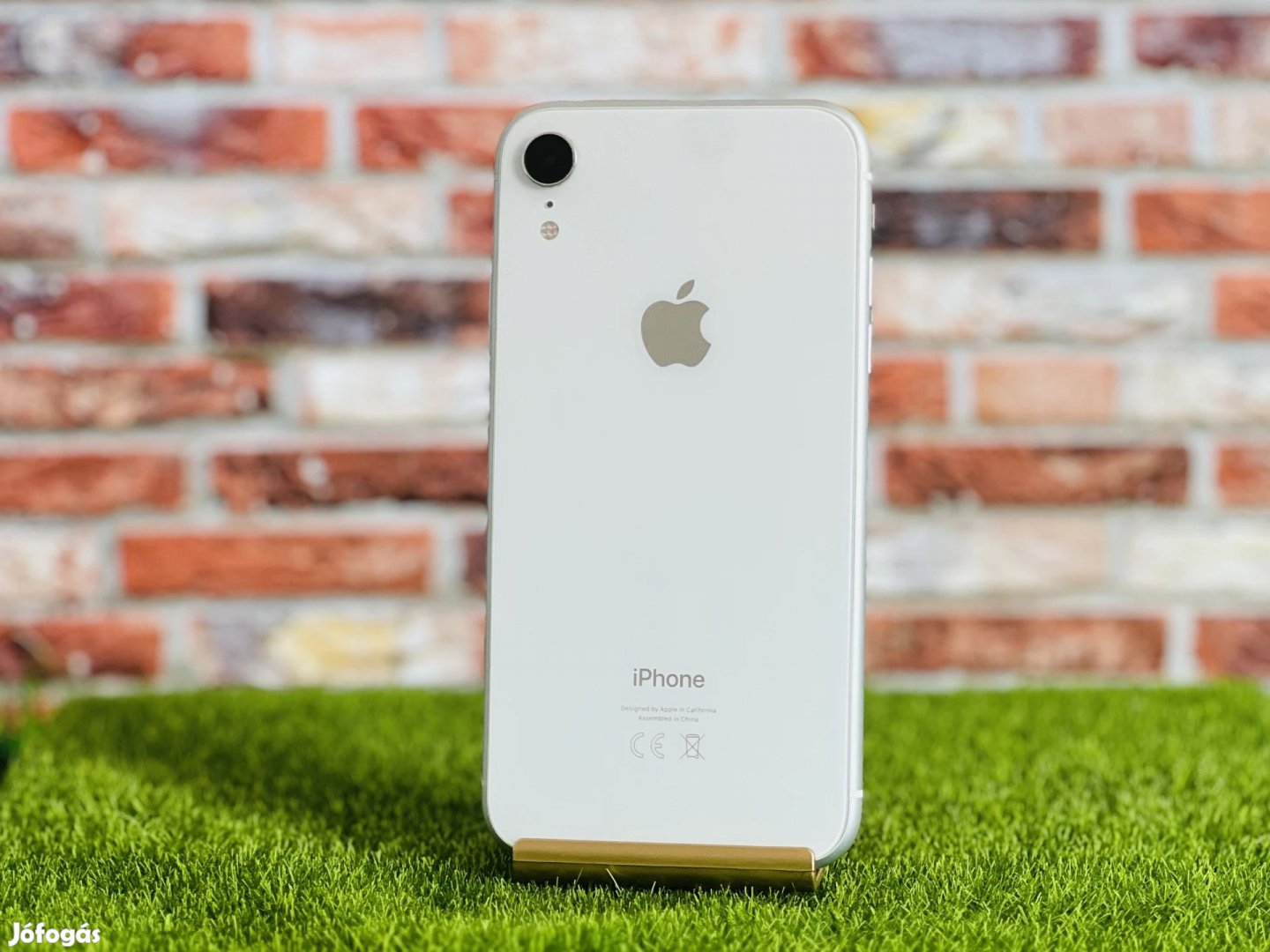 iPhone XR 64 GB White szép állapotú - 12 HÓ GARANCIA