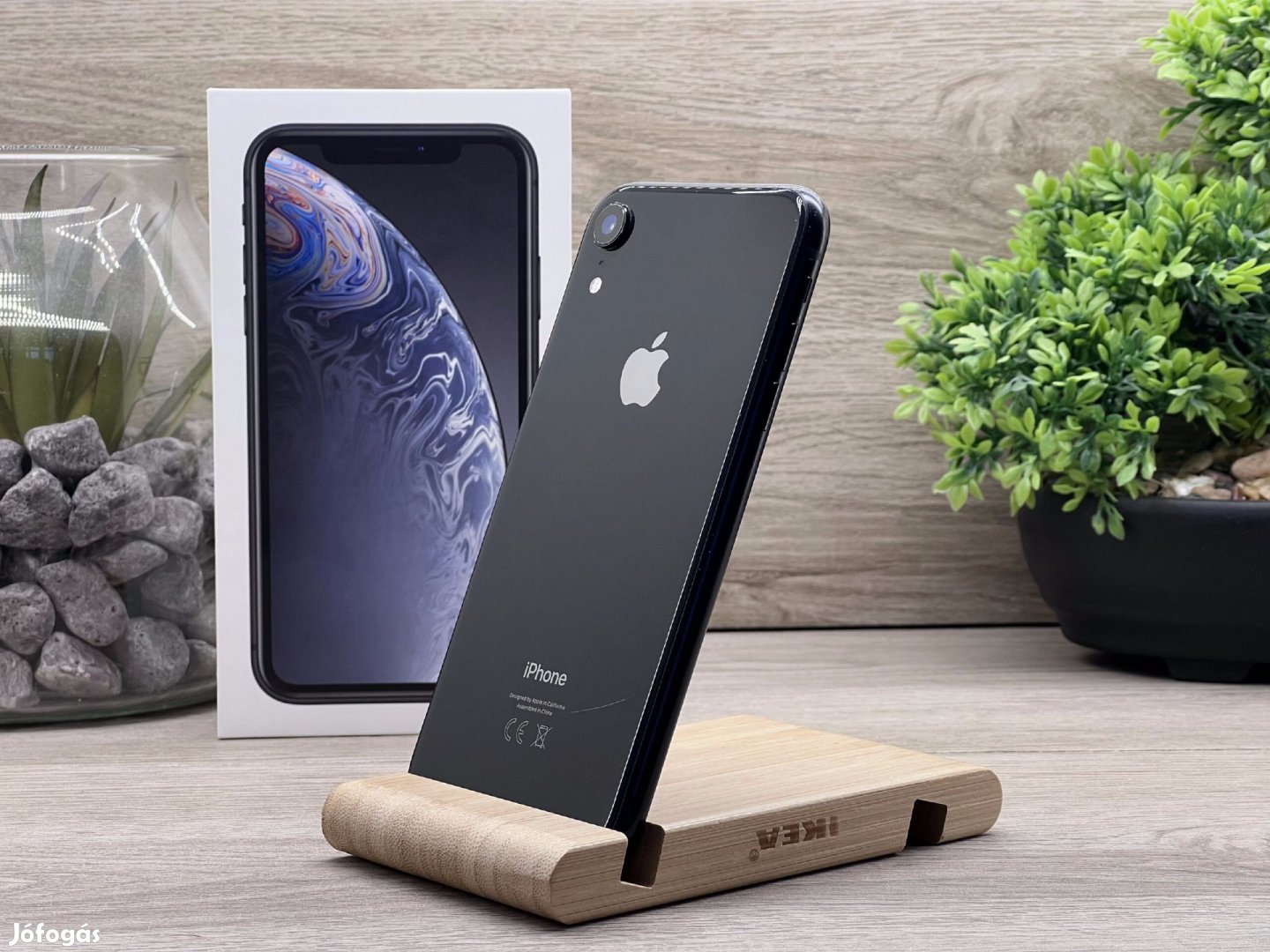 iPhone XR Black 64GB 1 ÉV Garanciával Számlával