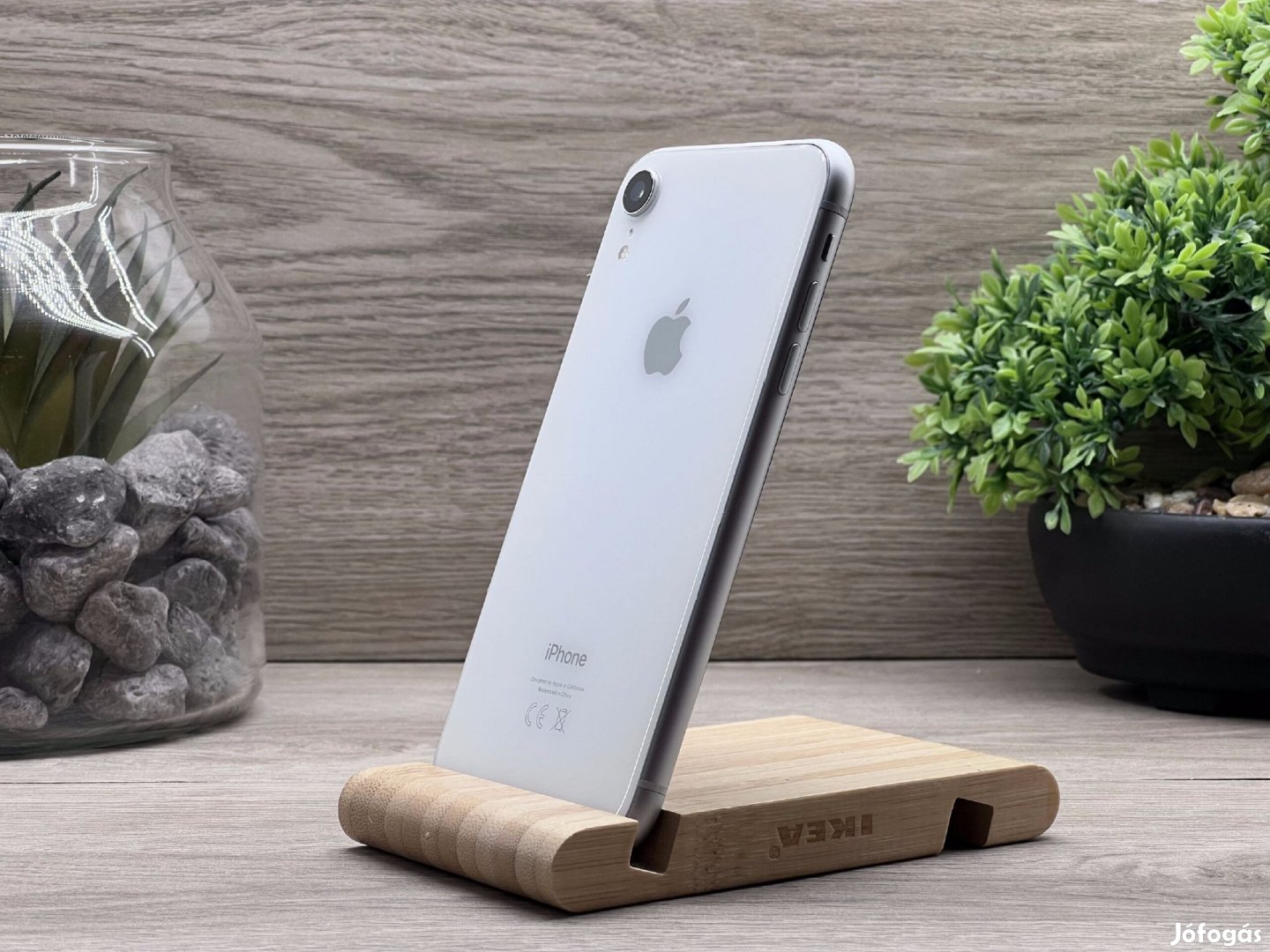 iPhone XR White 64GB 2 ÉV Garanciával Számlával Aksi 92%