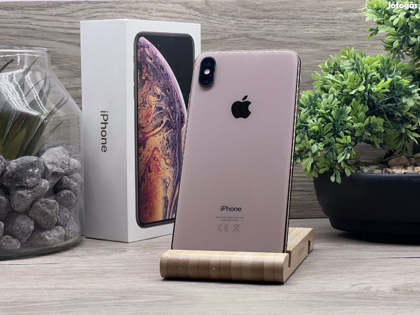 iPhone XS Max Gold 512GB 2 ÉV Garanciával Számlával 100% Akksi