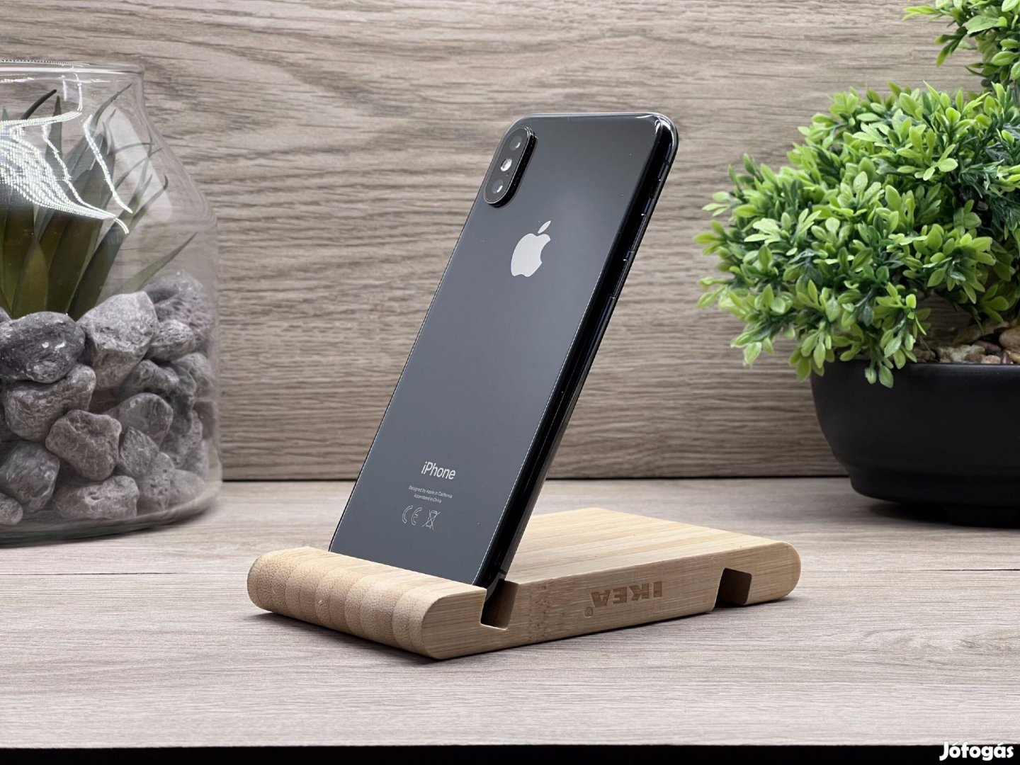 iPhone XS Space Gray 64GB 2 ÉV Garanciával Számlával 100