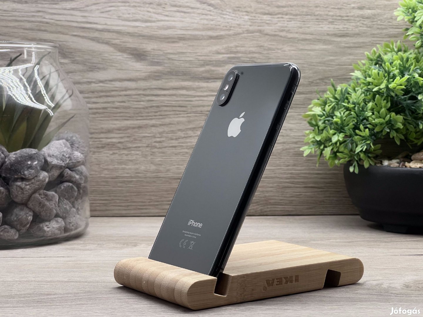 iPhone XS Space Gray 64GB 2 ÉV Garanciával Számlával Aksi 100%