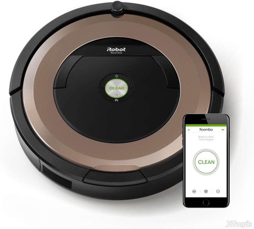 iRobot Roomba 895 robotporszívó állatszőrhöz, erős szívóerővel és Wi-