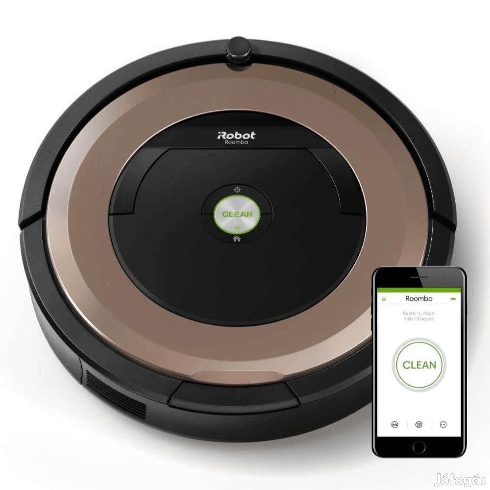 iRobot Roomba 895 robotporszívó állatszőrhöz, erős szívóerővel és Wi-