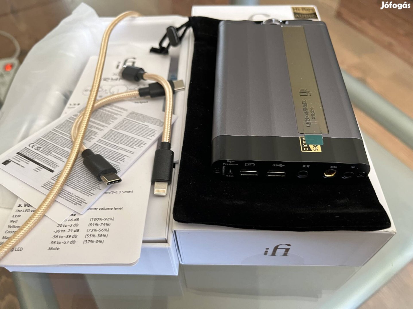 ifi xdsd gryphon dac fejhallgató erősítő 