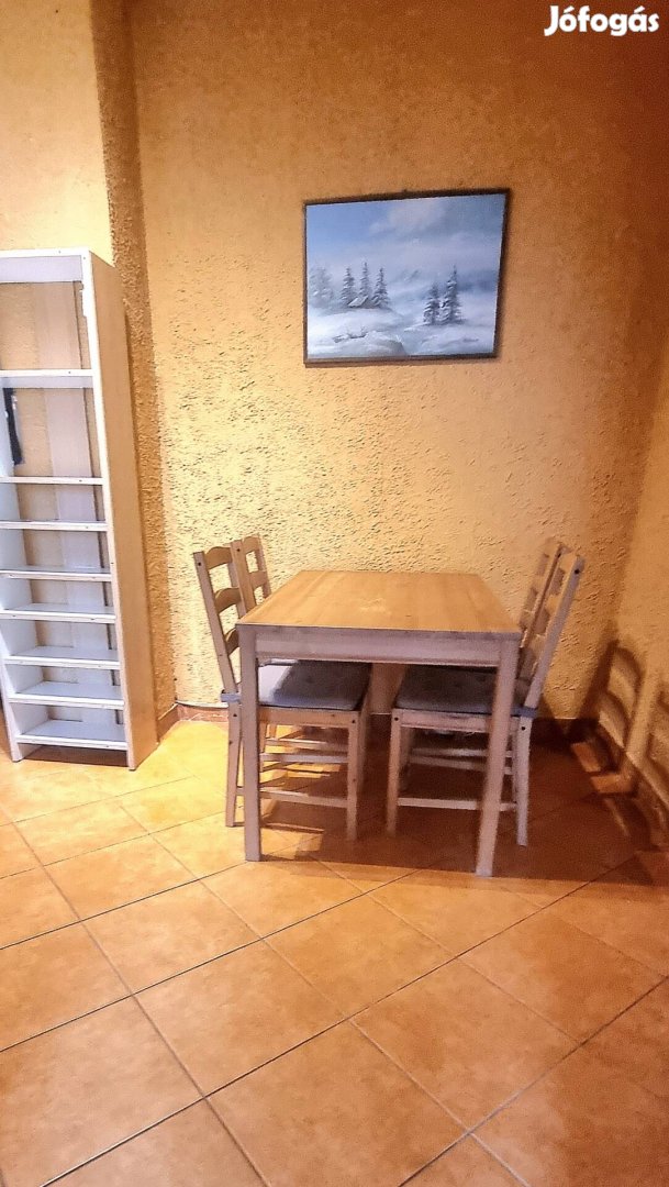 ikea Jokkmokk étkezőasztal, székek