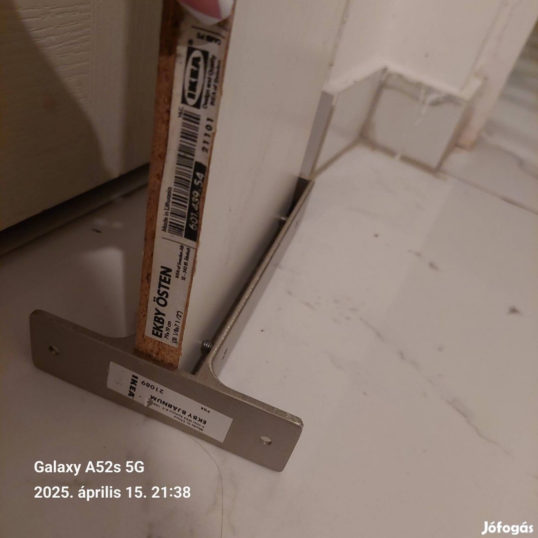 ikea ekby polc konzollal 