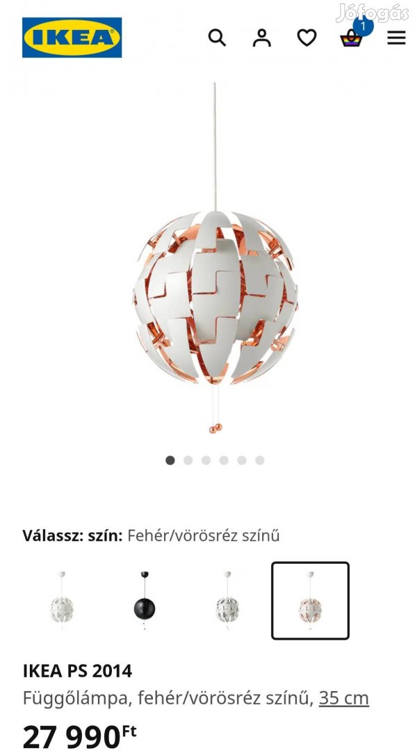ikea ps 2014 csillár eladó újszerű állapotban  ajándék égövel. 
