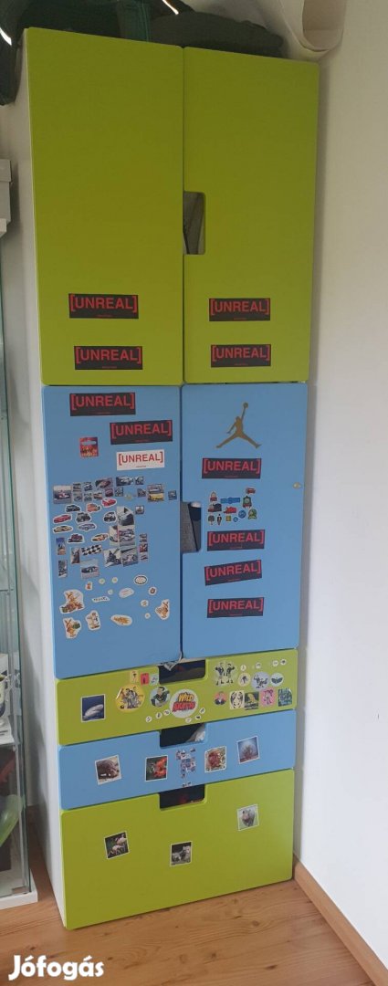 ikea szekrény smastad/stuva/platsa