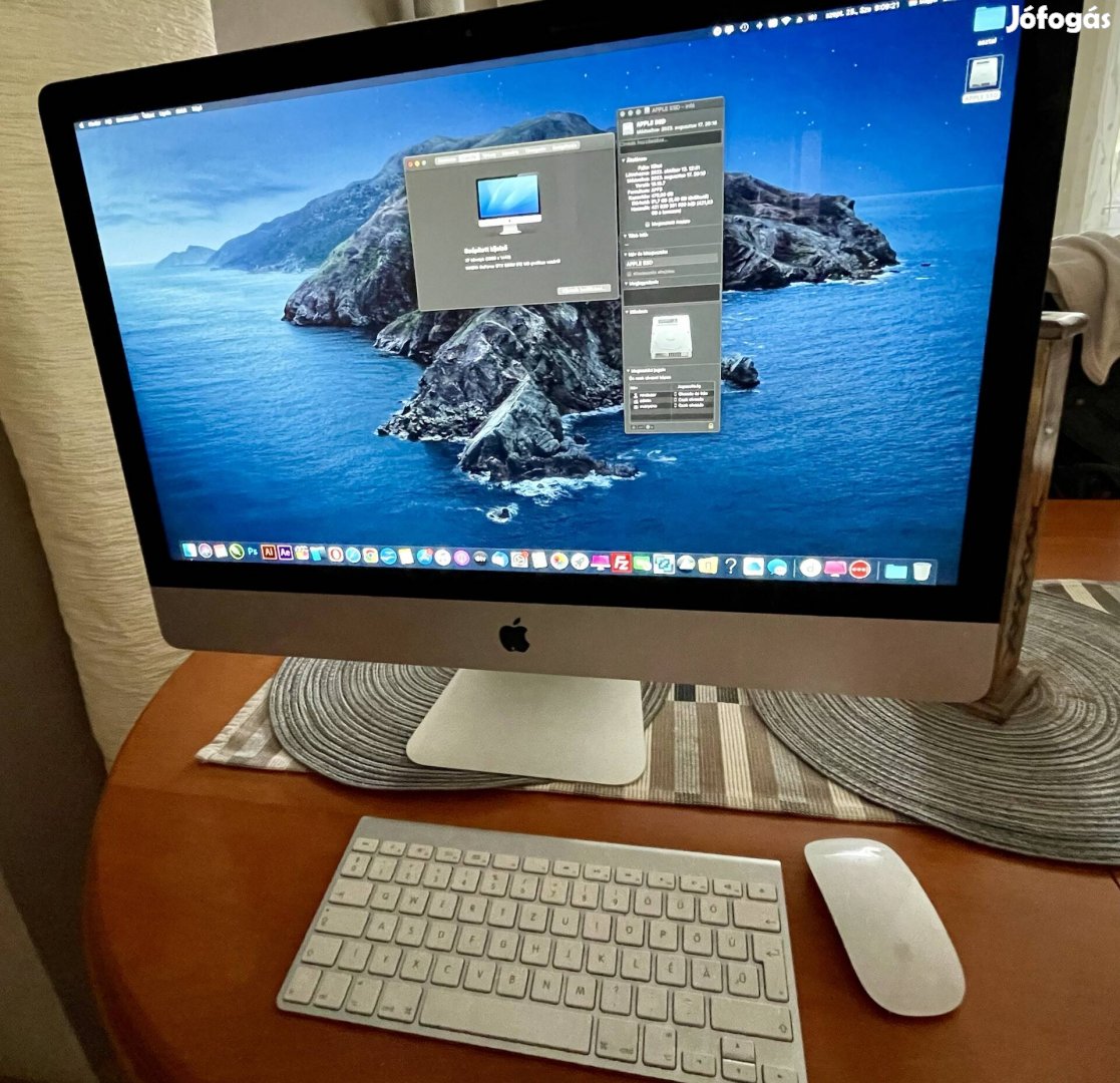 imac 27 2012 Late, SSD, Hibátlan állapotban