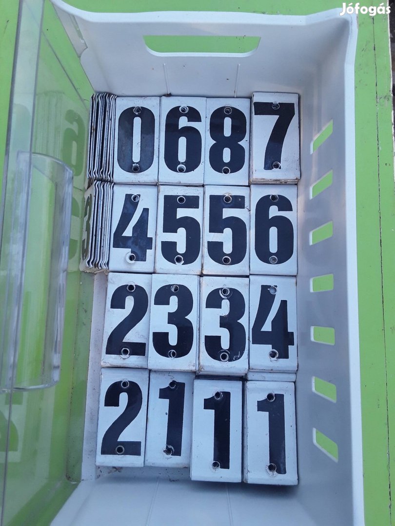 industriál zománctábla zománc tábla szám