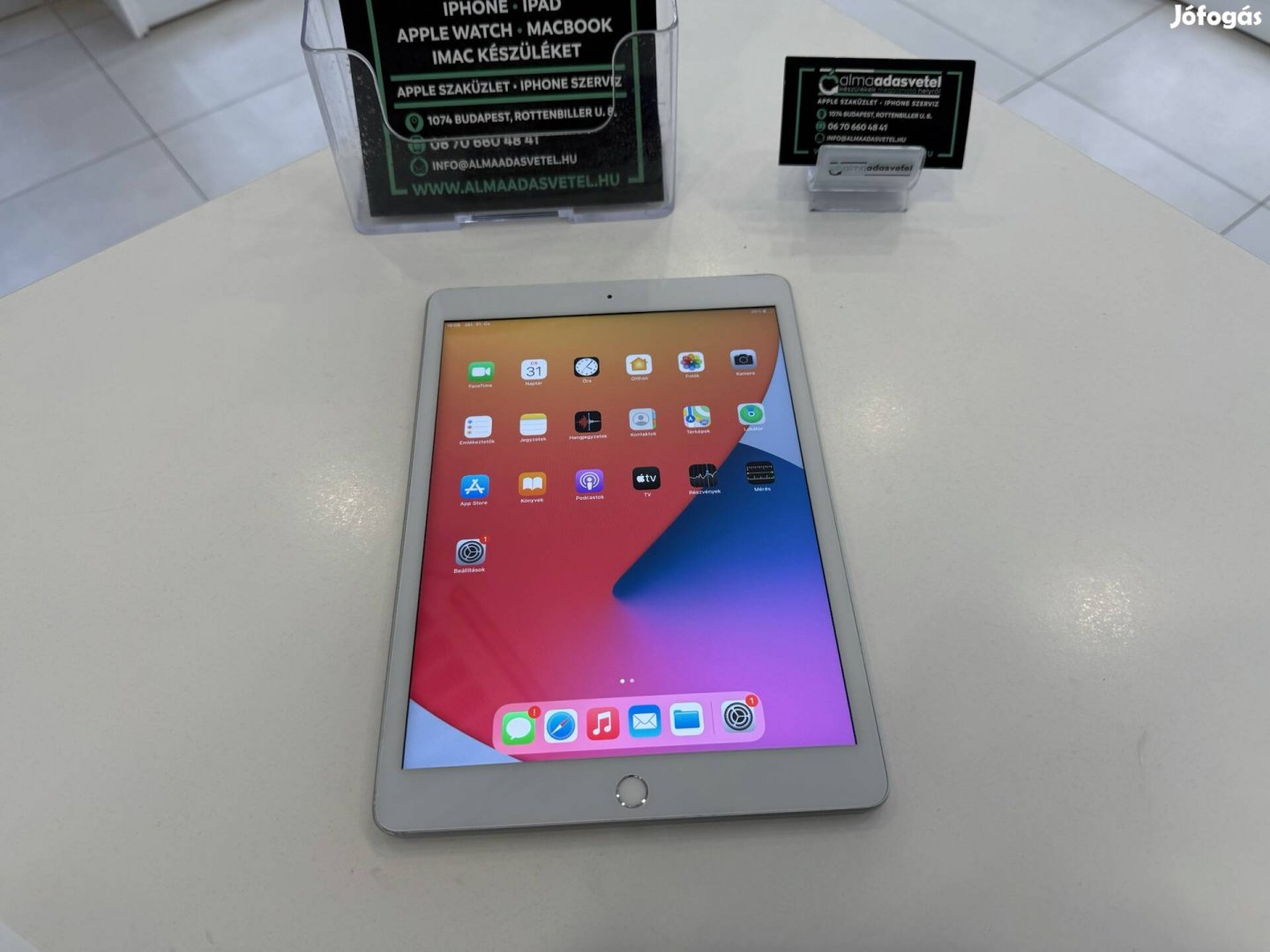 ipad 7th. 32GB Cellular Újszerű/1-3 hónap gar./Akku 92%/p3779 