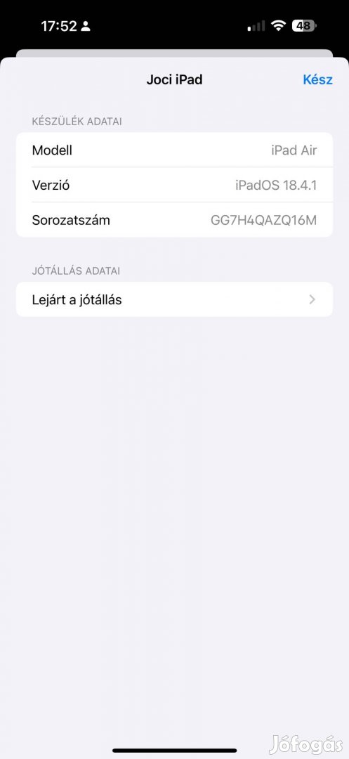 ipad Air 64GB Wi-Fi