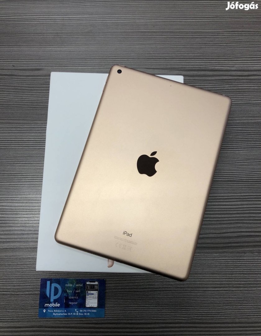 ipad Gen 8, Megkímélt, 32GB, Rosegold, Garancia