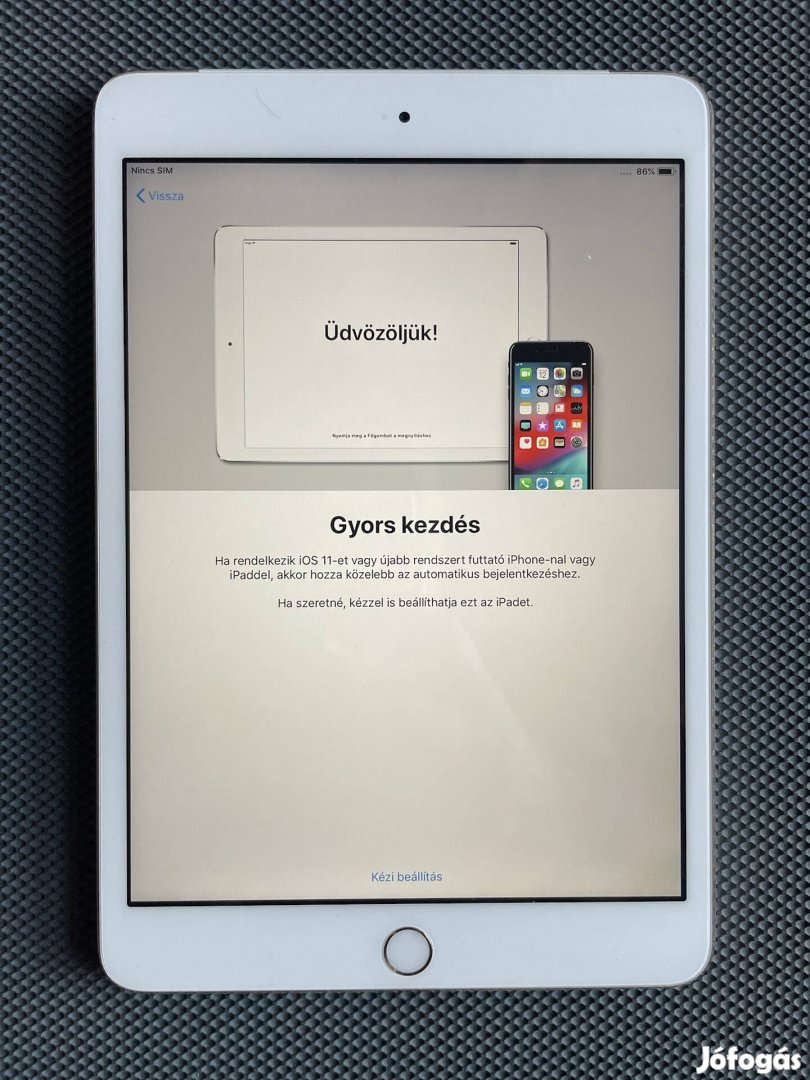 ipad Mini 3 - 7,9 kijelző Gold Wifi+Cellular 16 GB