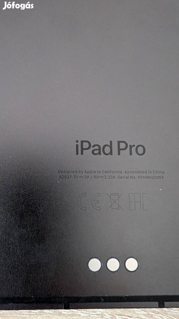 ipad Pro 11 m4 2024 wificellular hiányos
