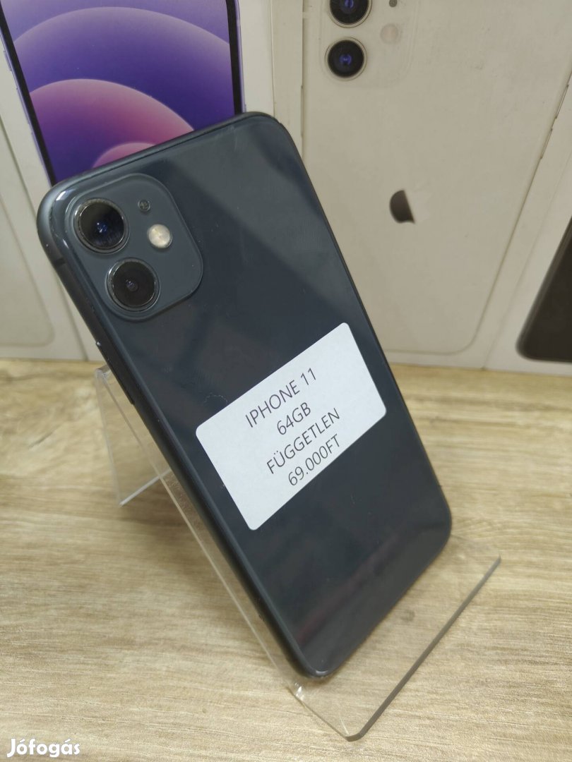 iphone 11 64gb független 