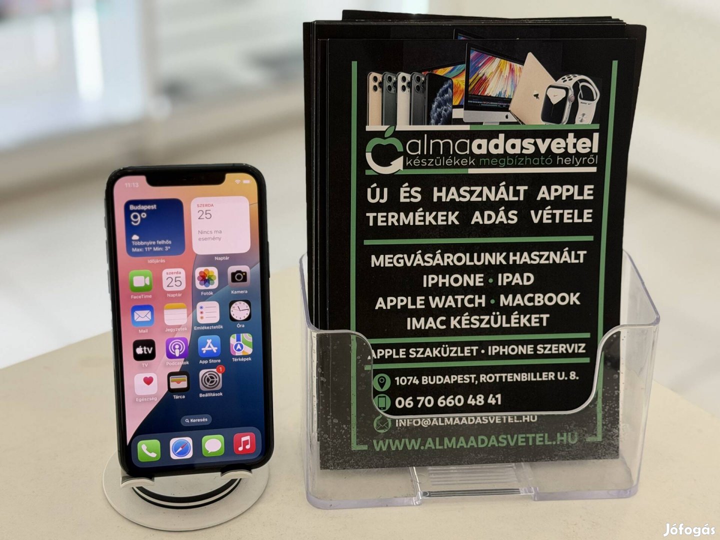 iphone 11 Pro 64GB Független Használt1 hónap gar.Akku