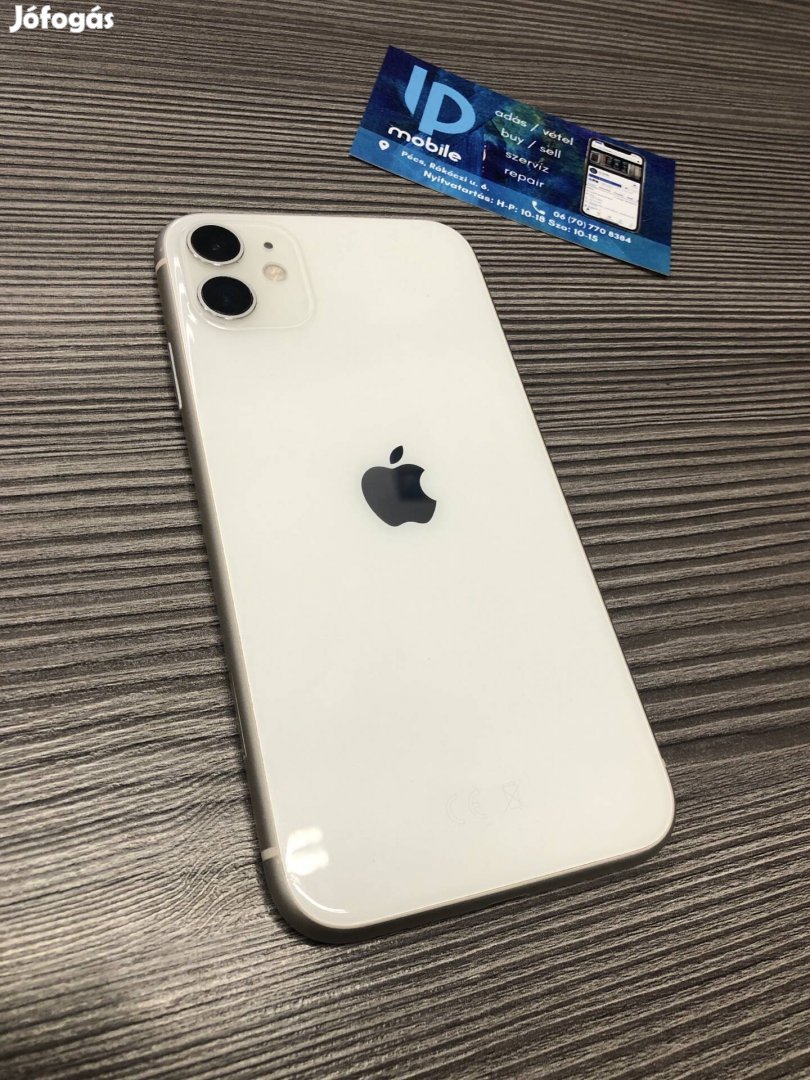 iphone 11, Újszerű, 64GB, Független, Garancia