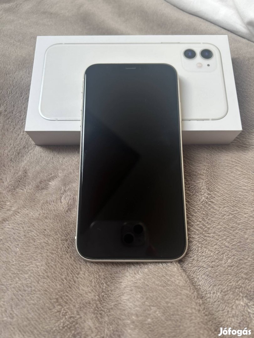 iphone 11 plusz - fehér - hibátlan eladó 