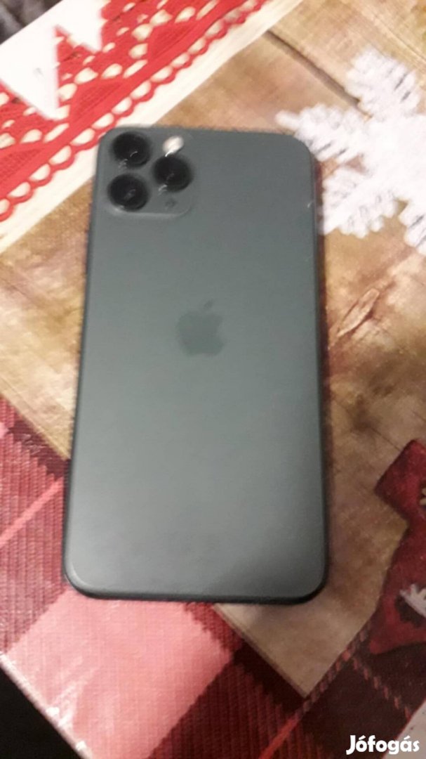 iphone 11 pro éj zöld 