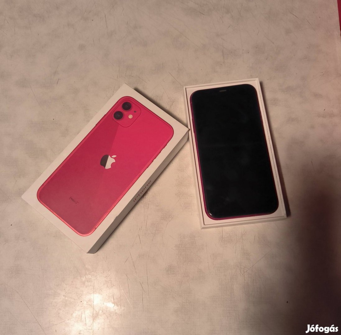 iphone 11 product Red  gyári kártyafüggetlen 