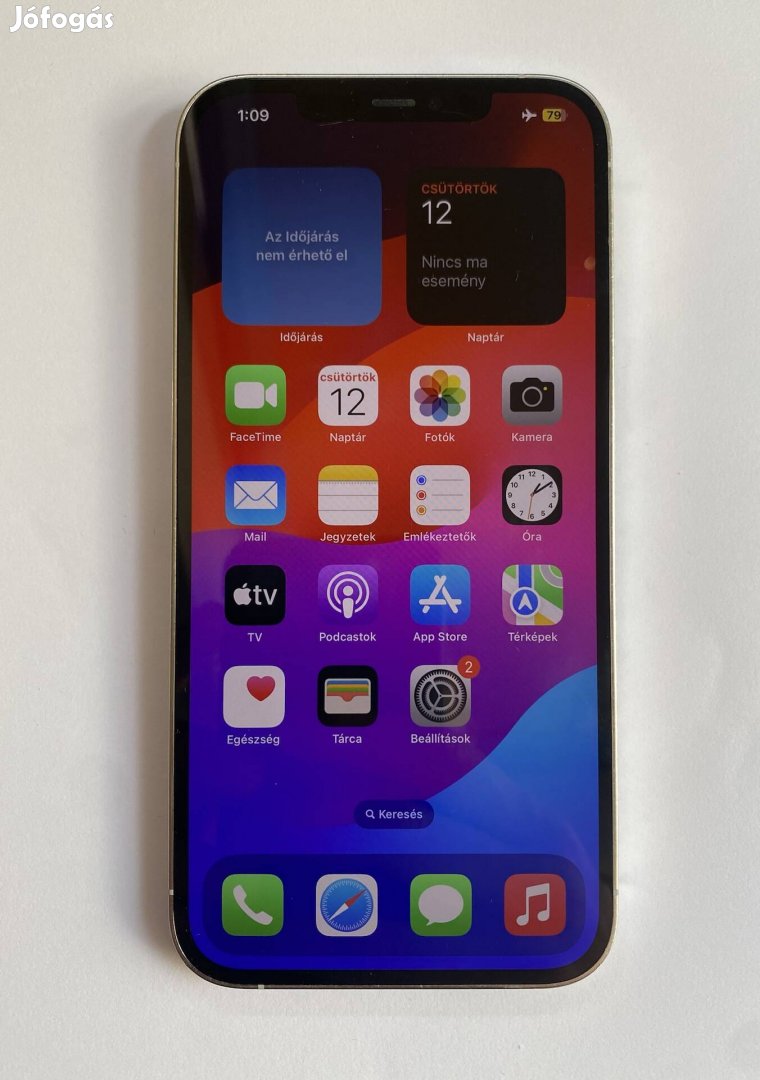 iphone 12 Pro Max, 128GB, Vodafone, 79%Akksi