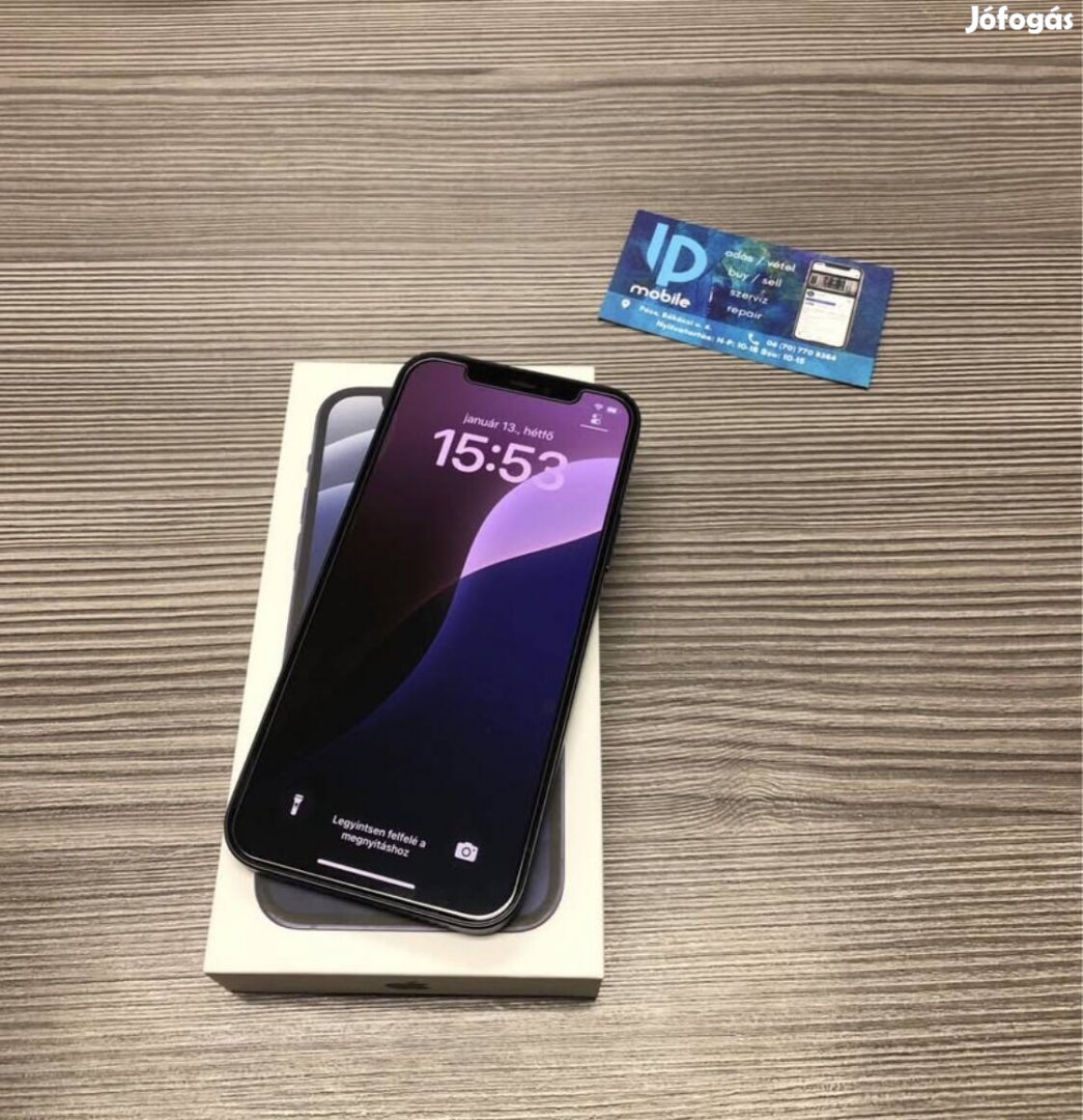 iphone 12, Újszerű, 64GB, Független, Dobozos, Garancia