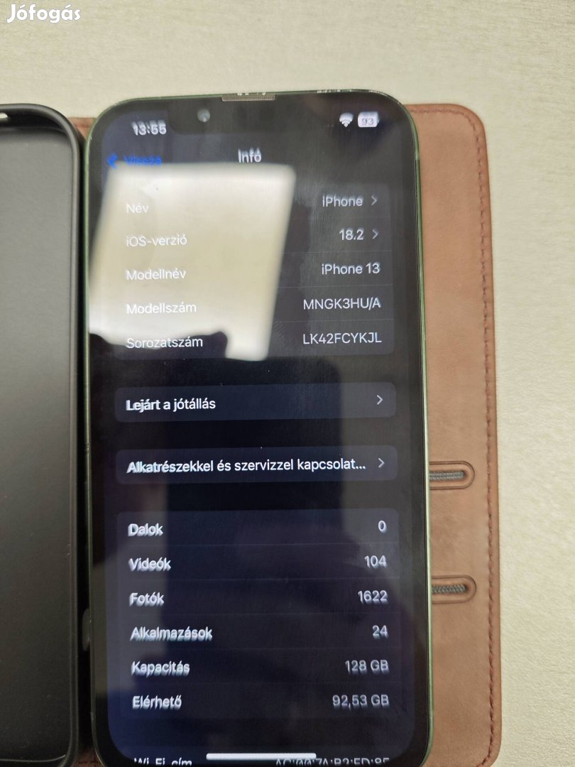 iphone 13 128gb független Csere