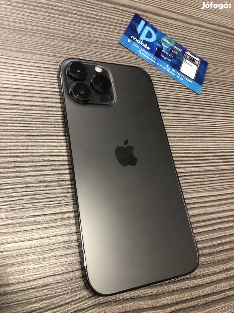 iphone 13 Pro Max, Újszerű, 128GB, Graphite, Független, Garancia