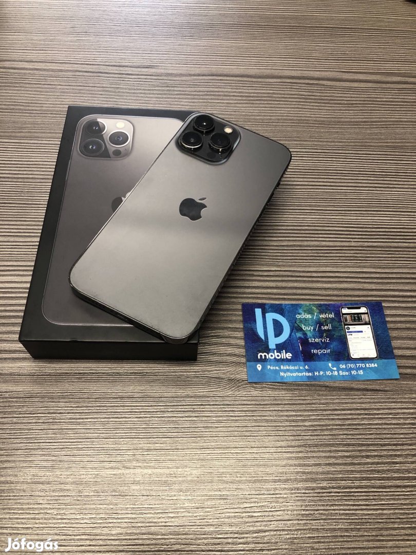 iphone 13 Pro Max, Újszerű, Graphite, 128GB, Független, Garancia