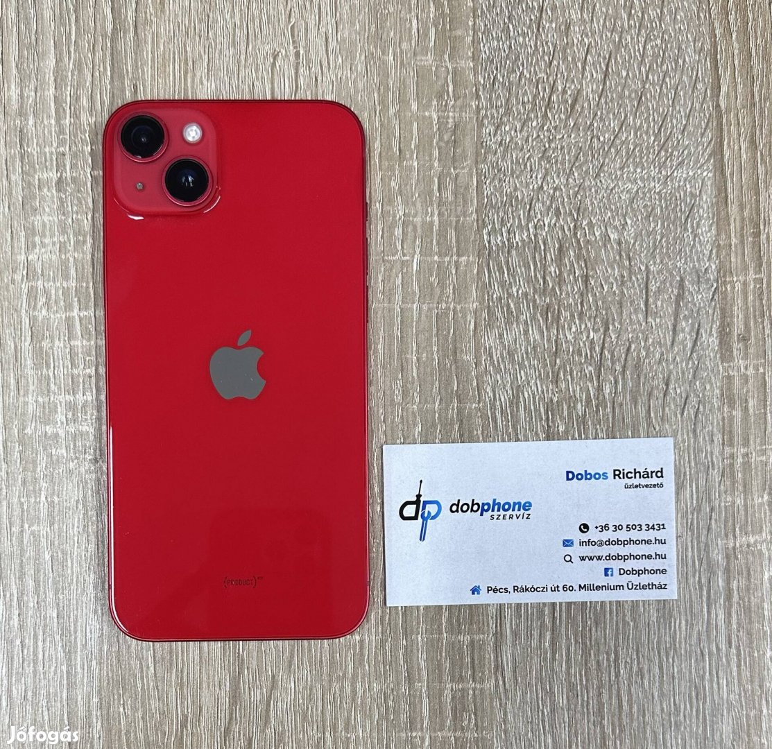 iphone 14 Plus 128GB Független Red