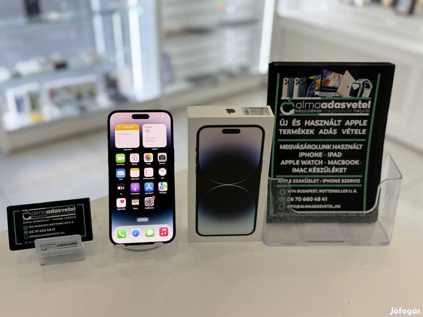 iphone 14 Pro Max 128GB  Független Megkímélt/1-3 hónap gar/p3970 