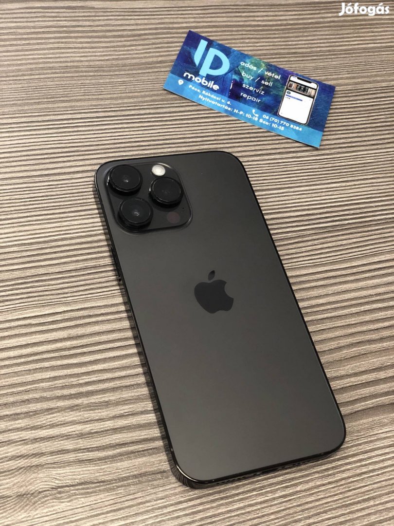 iphone 14 Pro Max, 512GB, Space Black, Független, Garancia