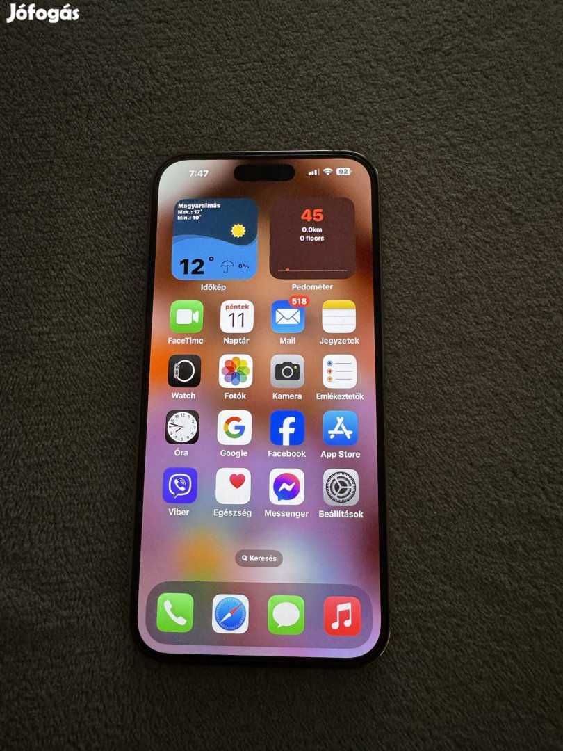 iphone 14 Pro Max új állapotban Eladó!