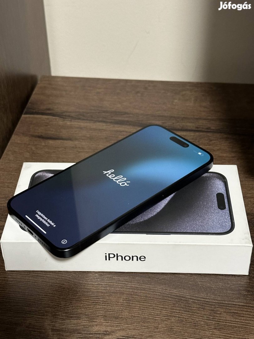 iphone 15 Pro Max 256GB blue titanium Kártyafüggetlen