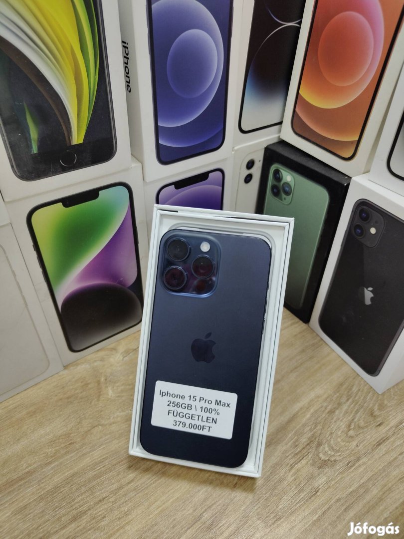 iphone 15 Pro Max 256gb független 