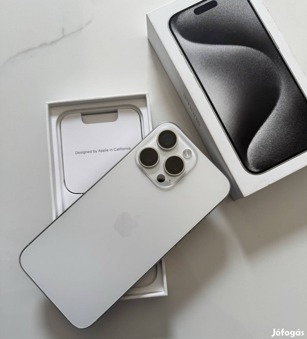 iphone 15 Pro Max White Titanium 256GB